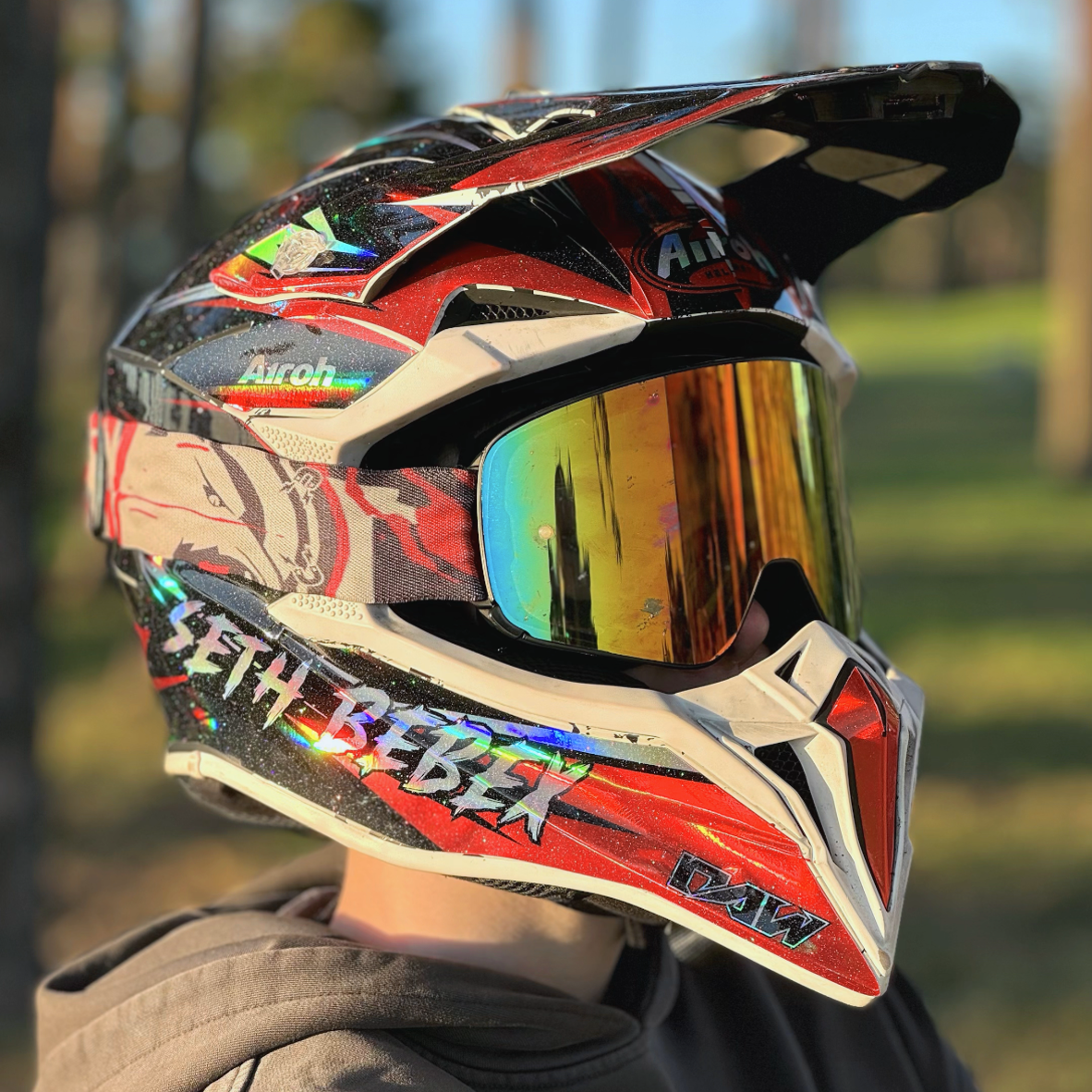 FULL CUSTOM HELMET GRAPHICS