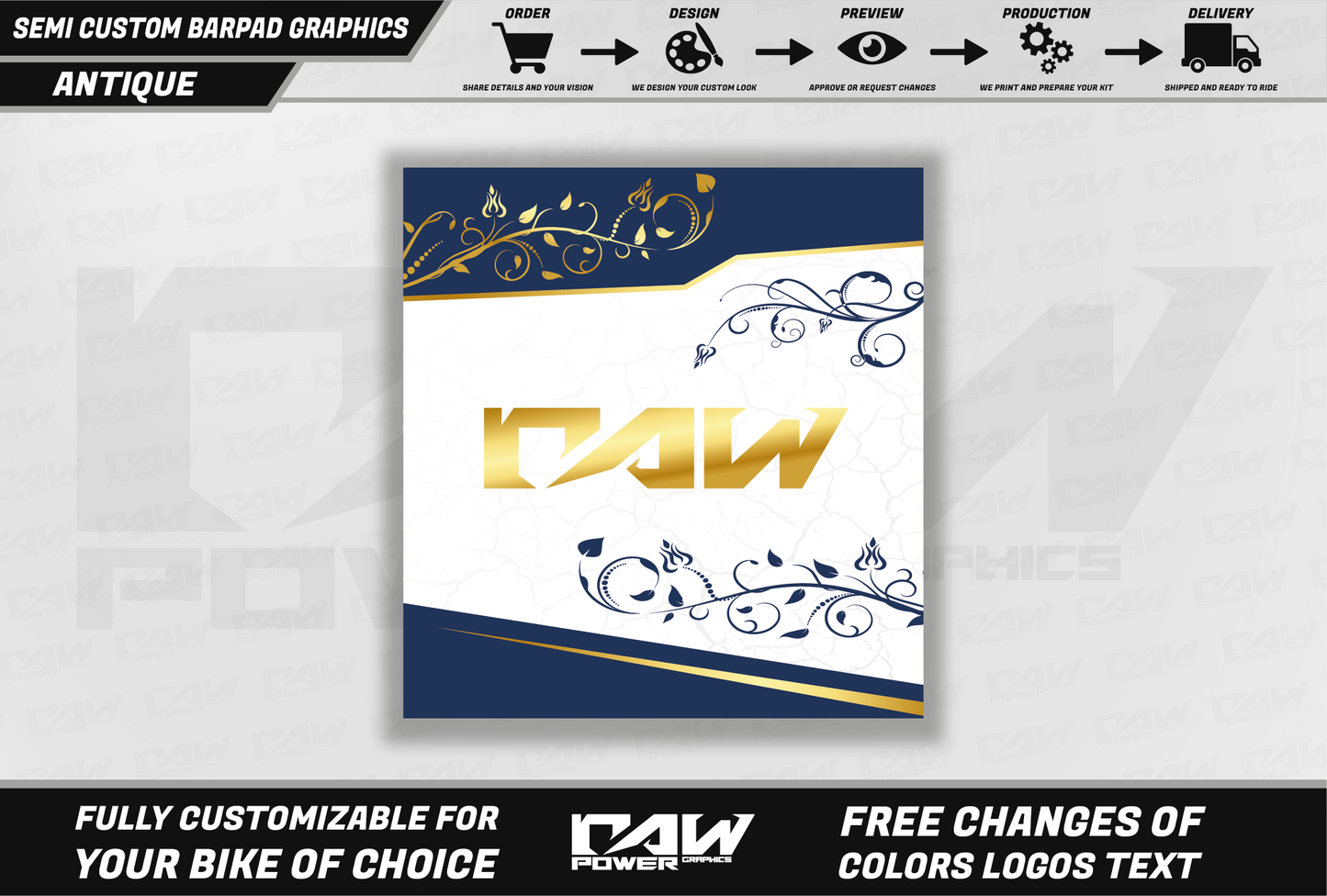 ANTIQUE - BARPAD GRAPHICS