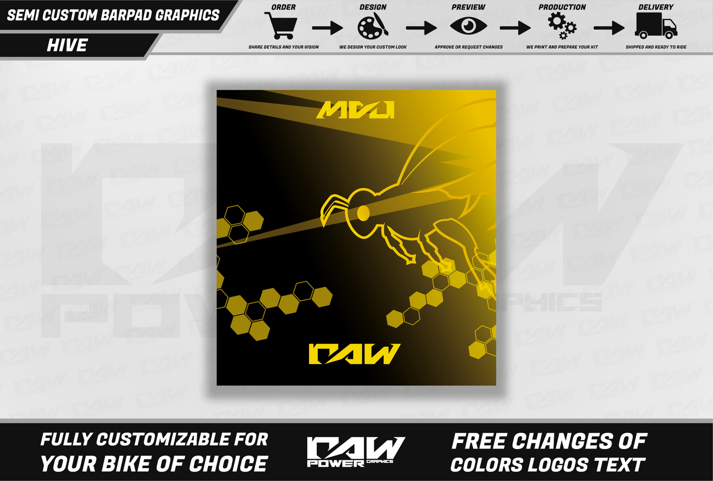 HIVE - BARPAD GRAPHICS