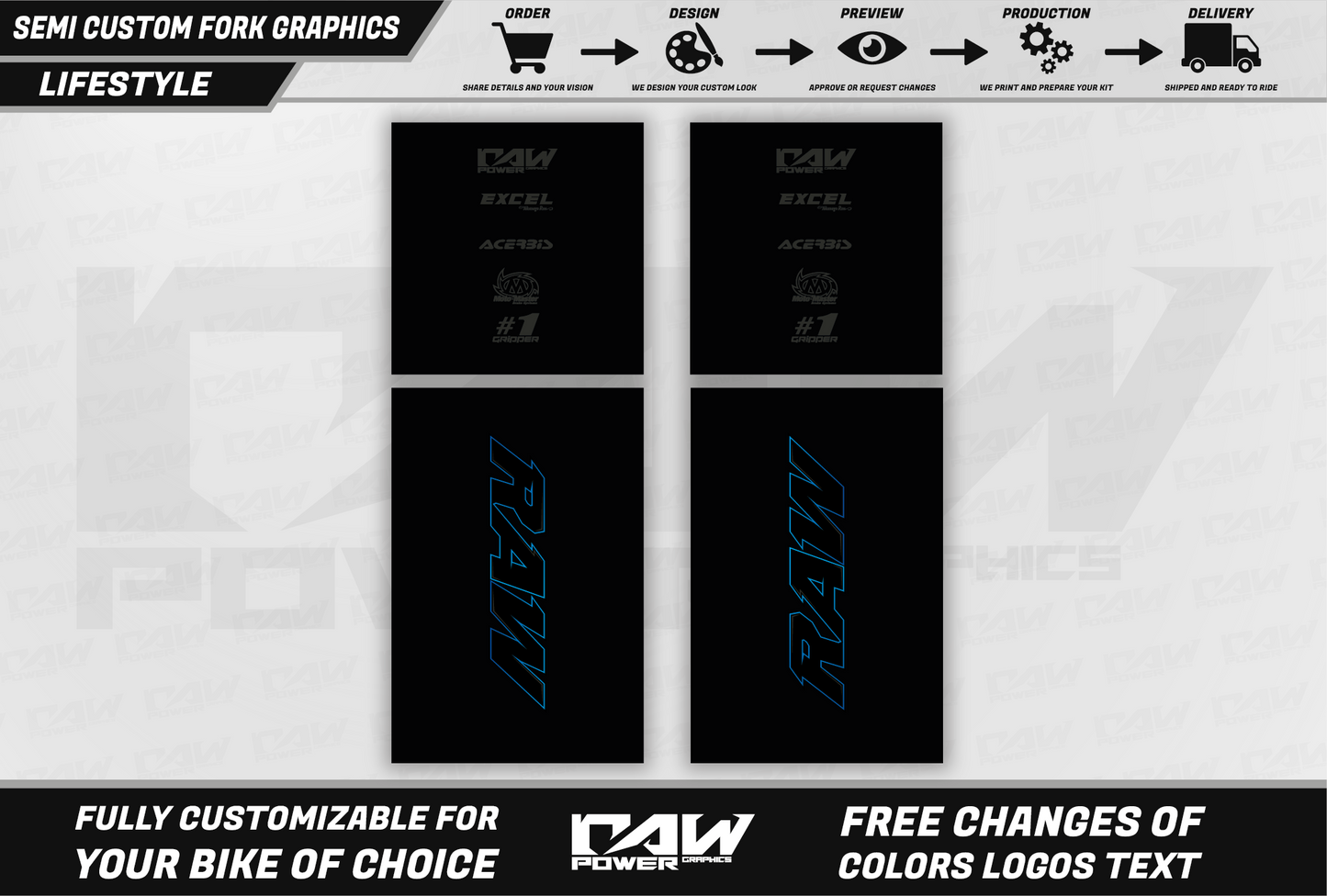 LIFESTYLE - Fork graphics kit