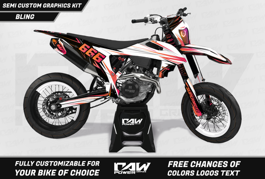 BLING - Semi-custom graphics kit