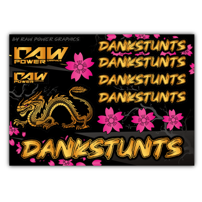 Dankstunts Sticker Pack