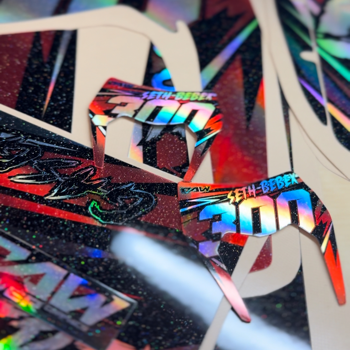 FULL CUSTOM GRAPHICS KIT