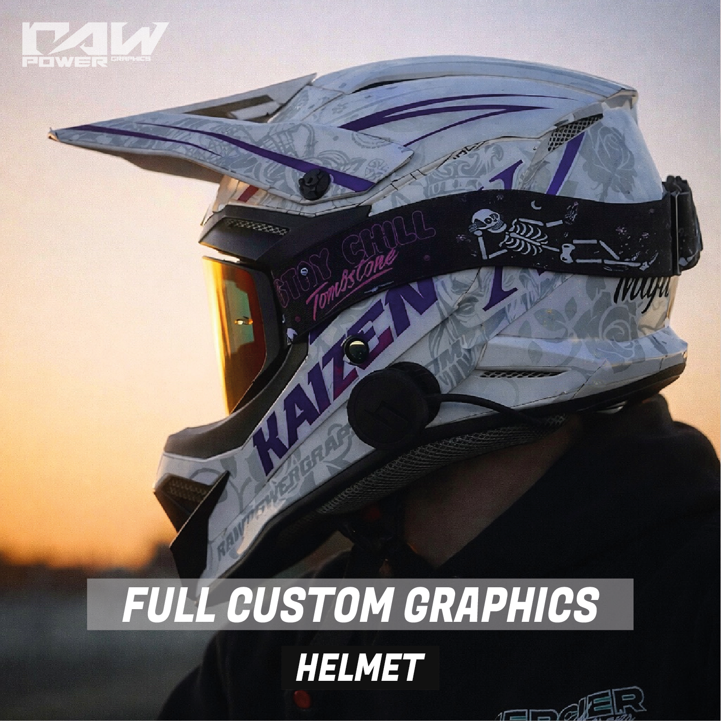 FULL CUSTOM HELMET GRAPHICS