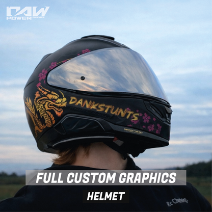 FULL CUSTOM HELMET GRAPHICS