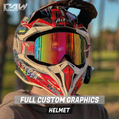FULL CUSTOM HELMET GRAPHICS