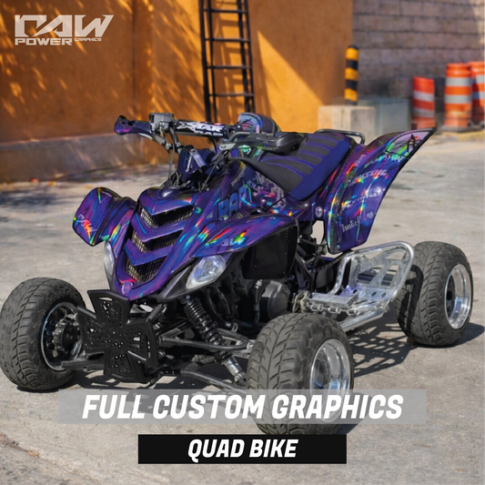 FULL CUSTOM QUAD BIKE GRAPHICS KIT