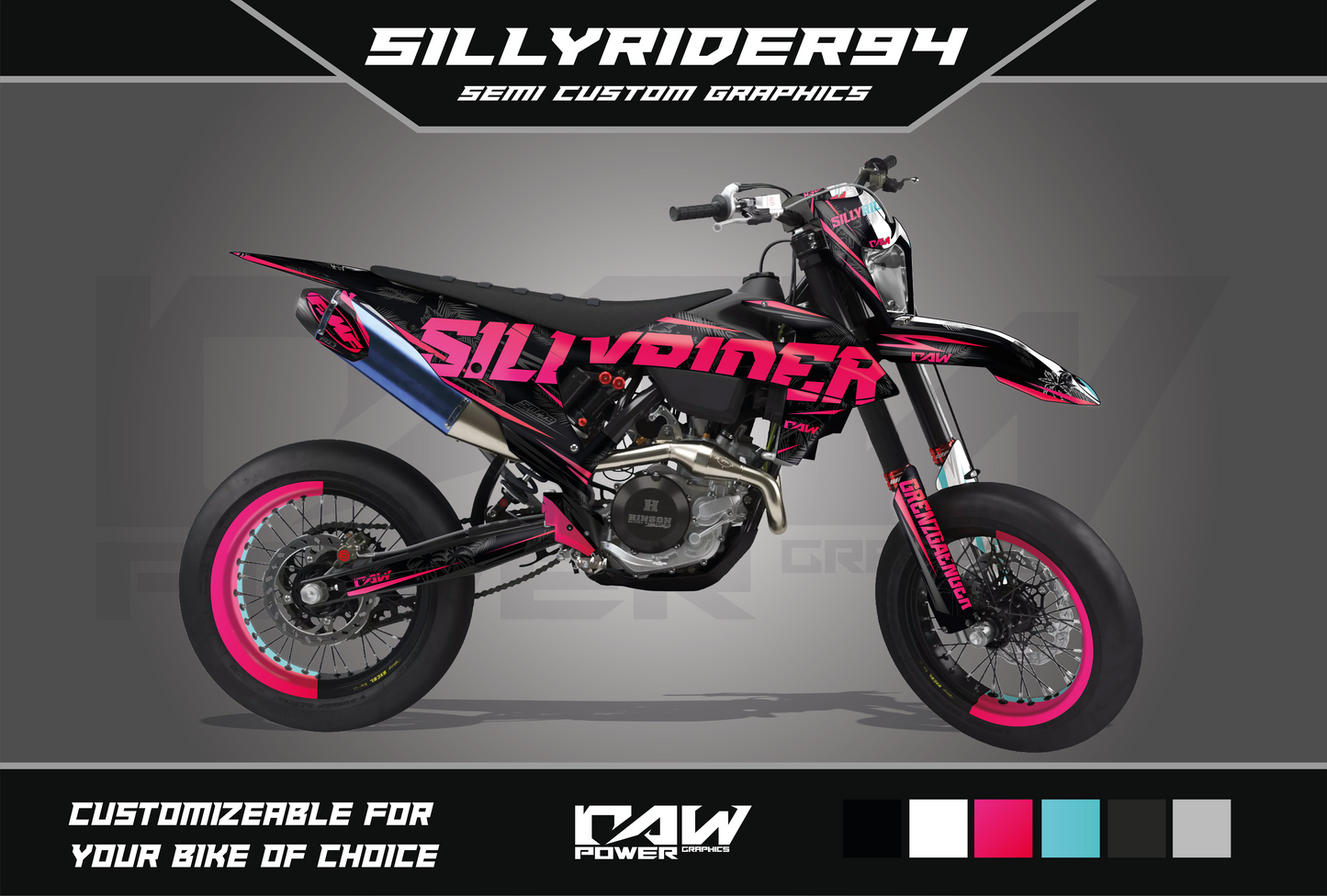 SILLYRIDER94 - Semi-custom graphics kit