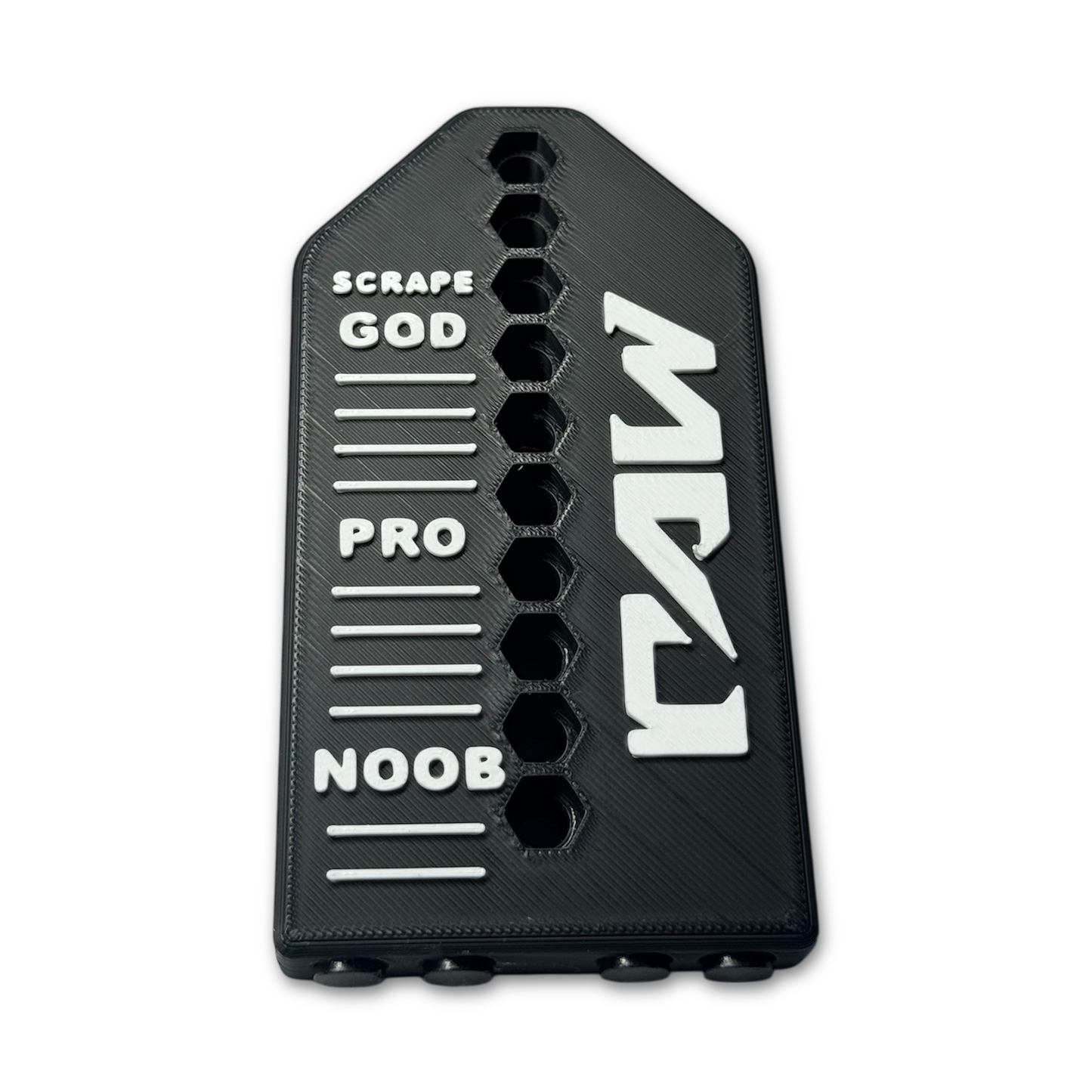 BIG BOY - TAIL SCRAPER (Black/White)