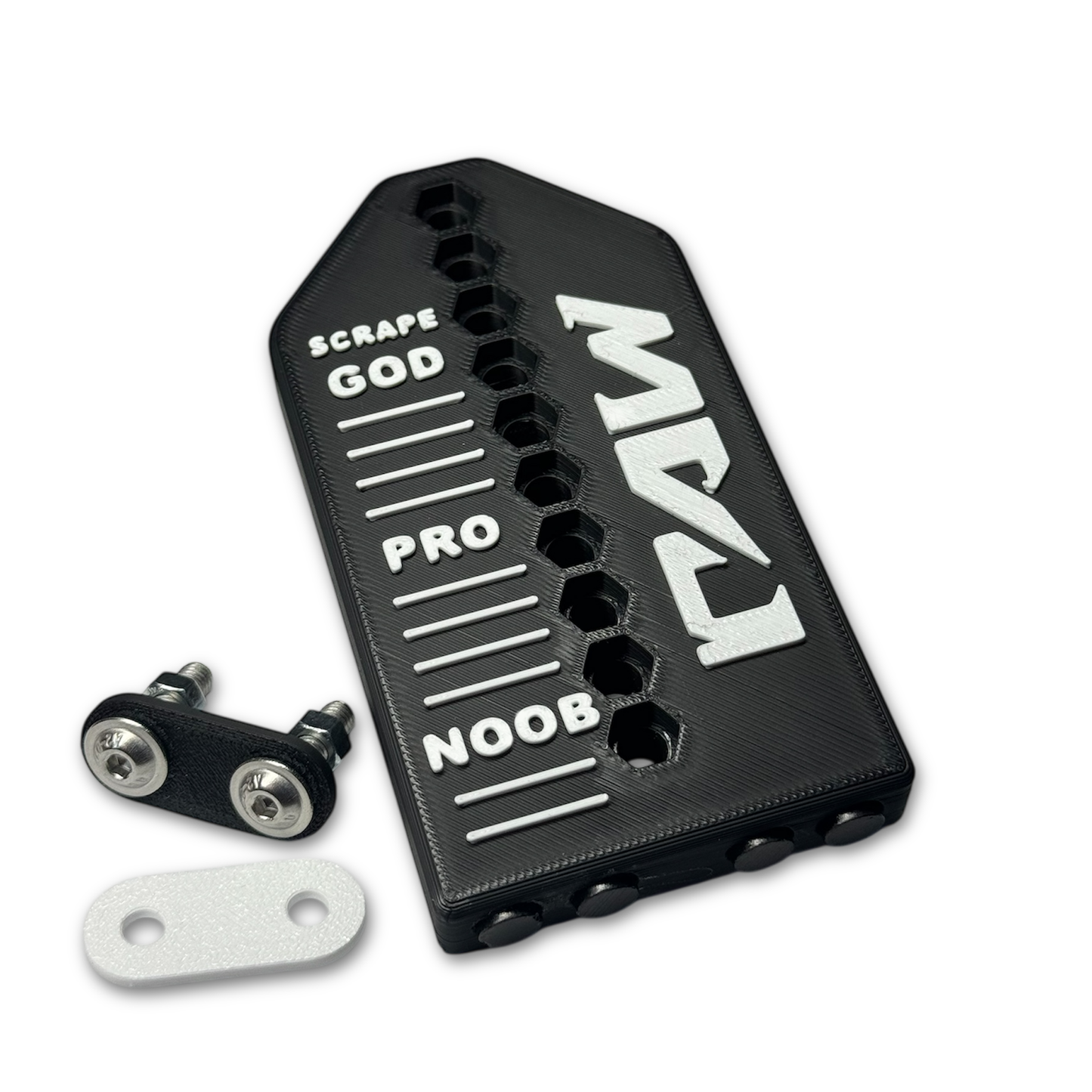 BIG BOY - TAIL SCRAPER (Black/White)