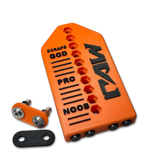 BIG BOY - TAIL SCRAPER (Orange/Black)