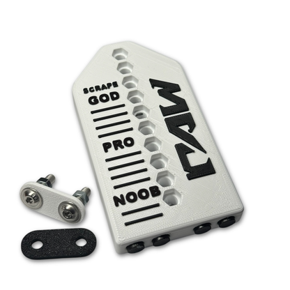 BIG BOY - TAIL SCRAPER (White/Black)