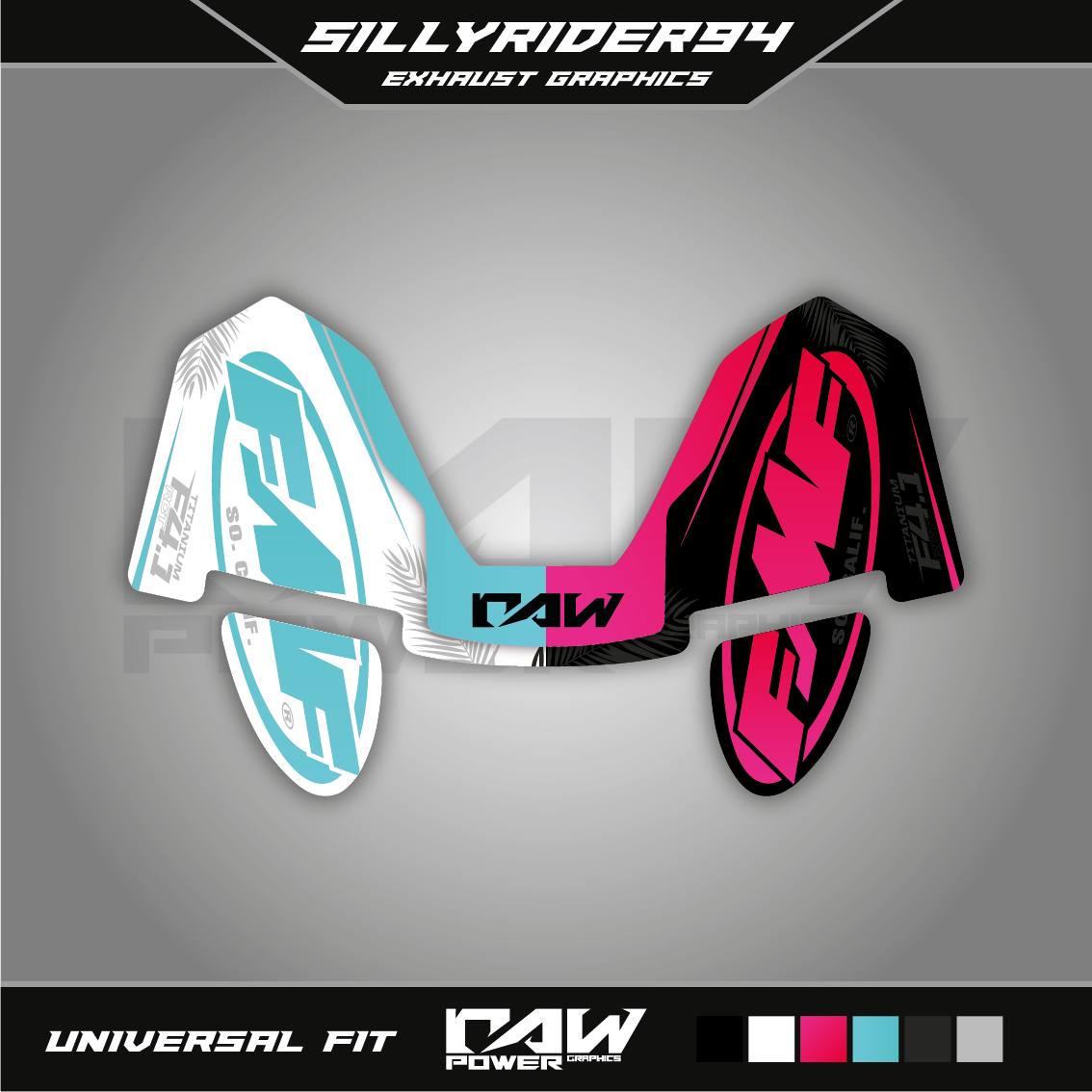 SILLYRIDER94 - EXHAUST GRAPHICS