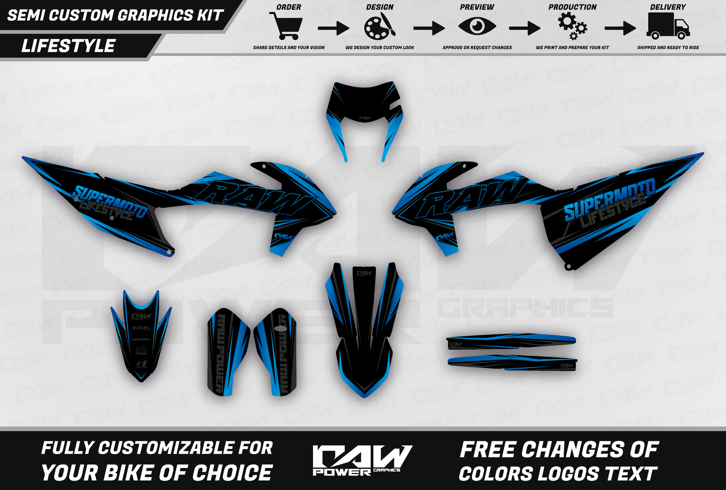 LIFESTYLE - Semi-custom graphics kit