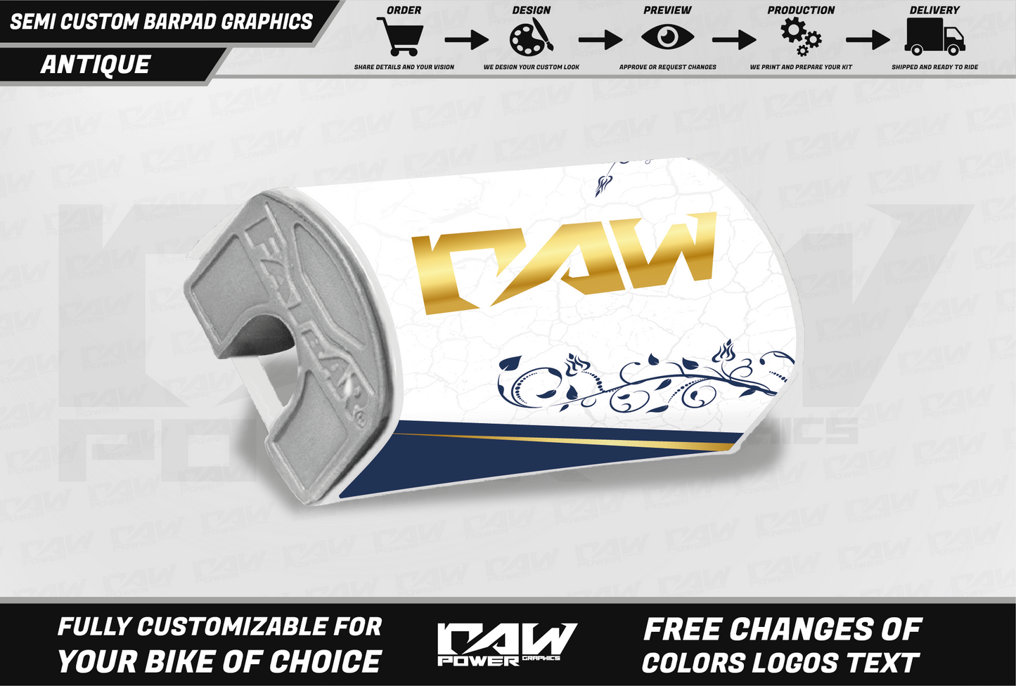 ANTIQUE  - BARPAD GRAPHICS