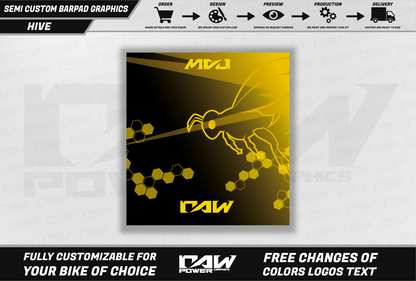 HIVE  - BARPAD GRAPHICS