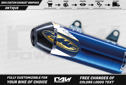 ANTIQUE - EXHAUST GRAPHICS