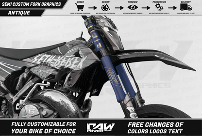 ANTIQUE  - Fork graphics kit