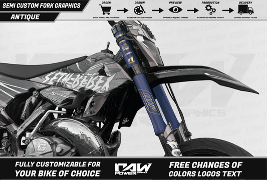 ANTIQUE  - Fork graphics kit