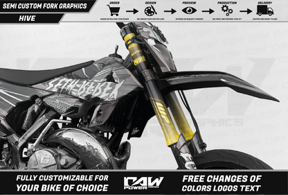 HIVE  - Fork graphics kit