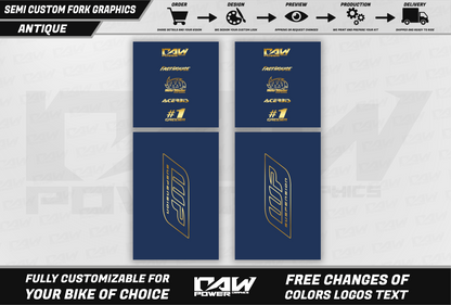 ANTIQUE  - Fork graphics kit