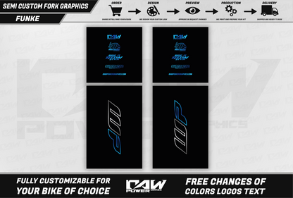 FUNKE  - Fork graphics kit