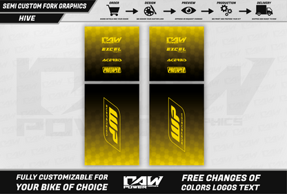 HIVE  - Fork graphics kit