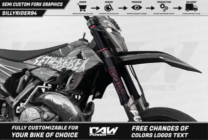 SILLYRIDER94 - Fork graphics kit