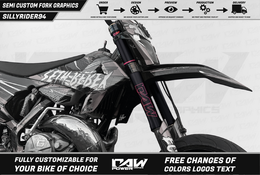 SILLYRIDER94 - Fork graphics kit