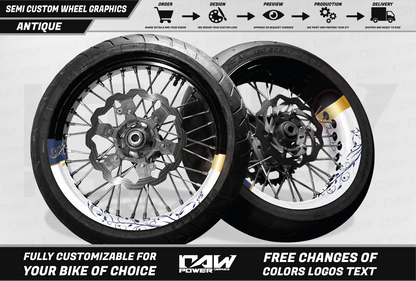 ANTIQUE - WHEEL GRAPHICS