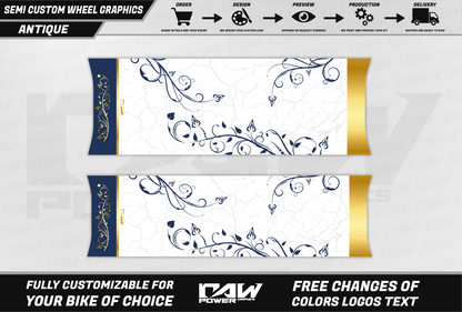 ANTIQUE - WHEEL GRAPHICS