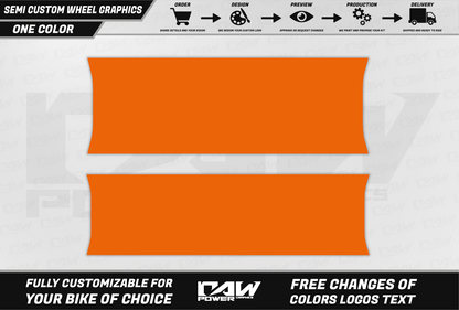 50/50 WHEEL GRAPHICS - ONE COLOR