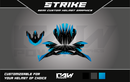 STRIKE - Semi-custom helmet graphics