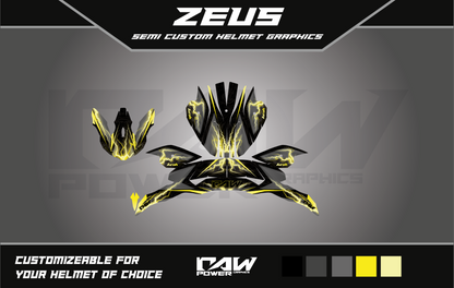 ZEUS - Semi-custom helmet graphics